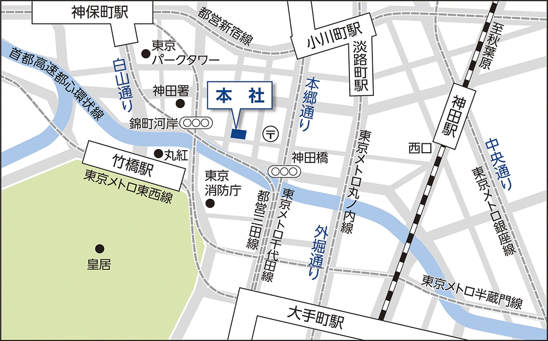 本社 地図